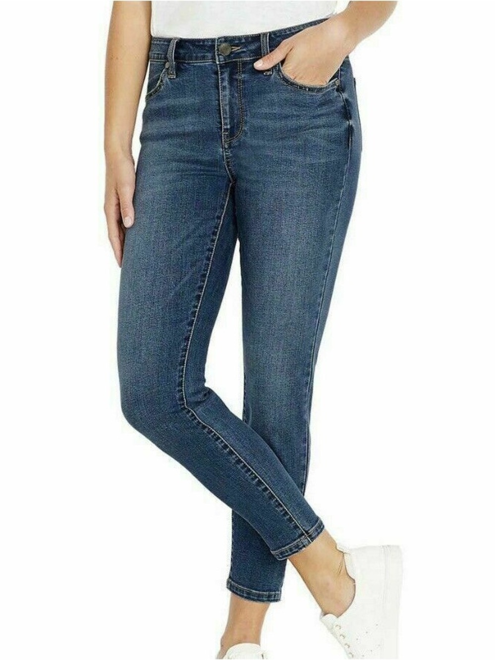 BUFFALO David Bitton Avalon Ankle Skinny Jeans